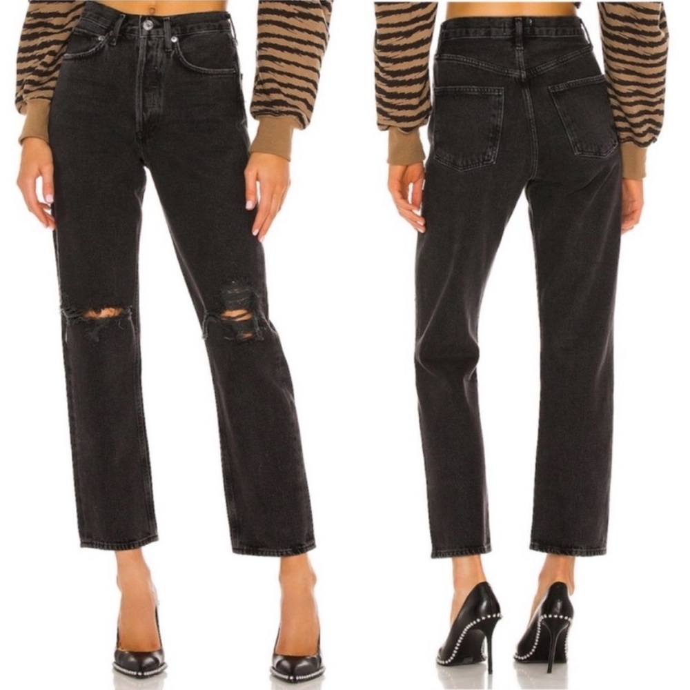 AGOLDE 90s Mid Rise Loose Jeans‎ in Smokestack Size 26